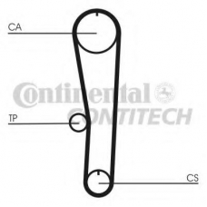 CT1132 CONTITECH Ремень ГРМ