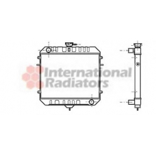37002081 VAN WEZEL Радиатор, охлаждение двигателя