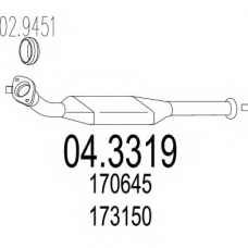 04.3319 MTS Катализатор