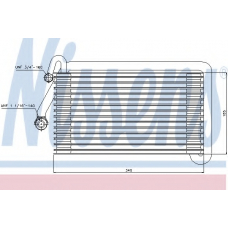 92014 NISSENS Испаритель, кондиционер