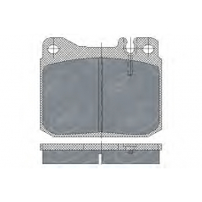 SP 103 PR SCT Комплект тормозных колодок, дисковый тормоз