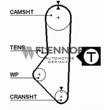 4956 FLENNOR Ремень ГРМ
