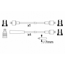 0 986 357 088 BOSCH Комплект проводов зажигания