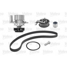 614555 VALEO Водяной насос + комплект зубчатого ремня