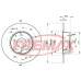 BD-8684 FREMAX Тормозной диск