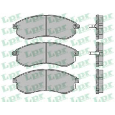 05P1334 LPR Комплект тормозных колодок, дисковый тормоз