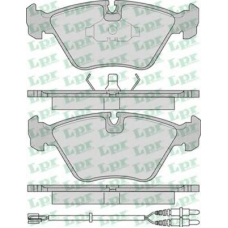 05P985 LPR Комплект тормозных колодок, дисковый тормоз