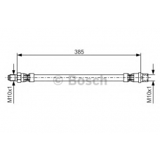 1 987 476 439 BOSCH Тормозной шланг