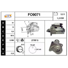 FO9071 SNRA Стартер