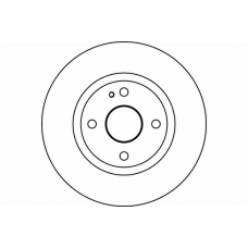 MDC1401 MINTEX Тормозной диск