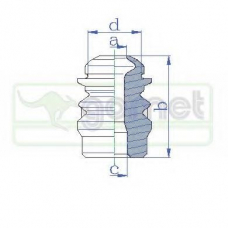 1129011 GOMET Буфер, амортизация
