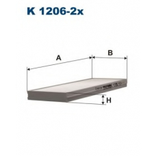 K1206-2X FILTRON Фильтр, воздух во внутренном пространстве