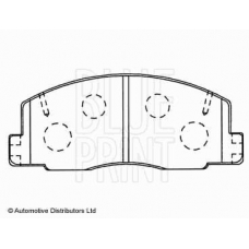 ADT34246 BLUE PRINT Комплект тормозных колодок, дисковый тормоз