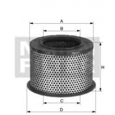 C 1529/1 MANN-FILTER Фильтр воздушный