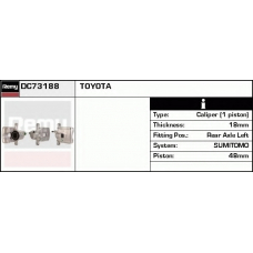 DC73188 DELCO REMY Тормозной суппорт