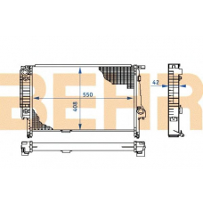 2108770 BEHR Radiator