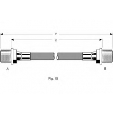 PHA115 TRW Тормозной шланг