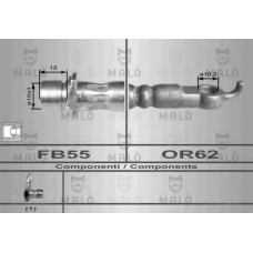8958 Malo Тормозной шланг
