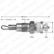 HDS319 DELPHI Свеча накаливания