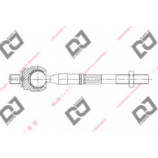 DR1315 DJ PARTS Осевой шарнир, рулевая тяга