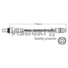 9200-49190 ASHUKI Лямбда-зонд