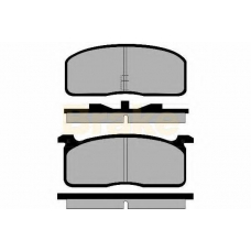 PA309 BRAKE ENGINEERING Комплект тормозных колодок, дисковый тормоз