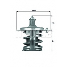 TX 79 78D MAHLE Термостат, охлаждающая жидкость