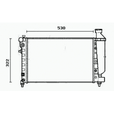 RM0797 EQUAL QUALITY Радиатор, охлаждение двигателя