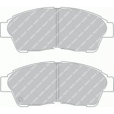 FSL867 FERODO Комплект тормозных колодок, дисковый тормоз