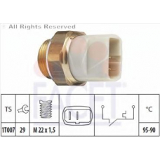 7.5027 FACET Термовыключатель, вентилятор радиатора