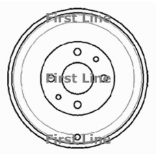 FBR619 FIRST LINE Тормозной барабан