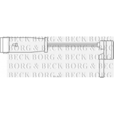 BWL3001 BORG & BECK Сигнализатор, износ тормозных колодок