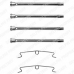 LX0089 DELPHI Комплектующие, колодки дискового тормоза