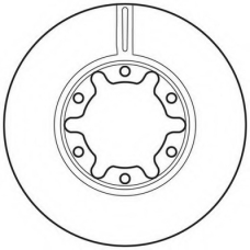 562809JC JURID Тормозной диск