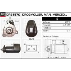 DRS1570 DELCO REMY Стартер