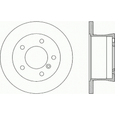 BDA1785.10 OPEN PARTS Тормозной диск