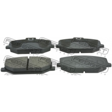 0701-SN413F FEBEST Комплект тормозных колодок, дисковый тормоз