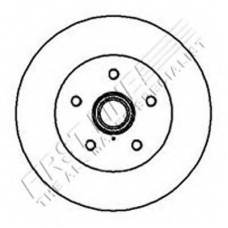 FBD269 FIRST LINE Тормозной диск