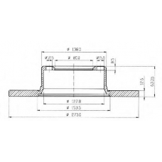 BSF1059 QUINTON HAZELL Тормозной диск