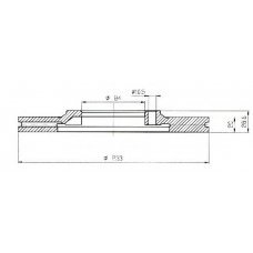 BDC4585 QUINTON HAZELL Тормозной диск