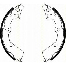 8100 18008 TRISCAN Комплект тормозных колодок