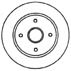 561679BC BENDIX Тормозной диск