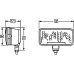 1GD 003 590-701 HELLA Фара рабочего освещения; Фара рабочего освещения