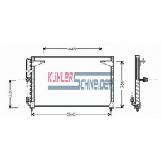 3321101 KUHLER SCHNEIDER Конденсатор, кондиционер