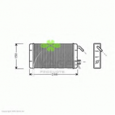 32-0264 KAGER Теплообменник, отопление салона