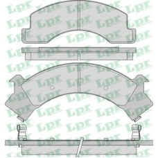 05P1040 LPR Комплект тормозных колодок, дисковый тормоз