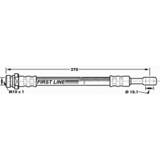 FBH7322 FIRST LINE Тормозной шланг