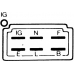 5DR 004 243-091 HELLA Регулятор генератора