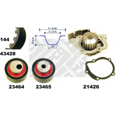 41428 MAPCO Водяной насос + комплект зубчатого ремня