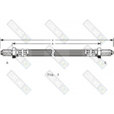 9001313 GIRLING Тормозной шланг